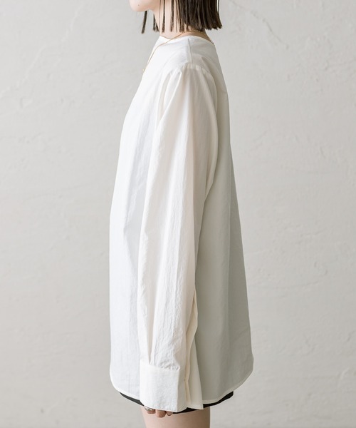 mystic（ミスティック）の「ラメニットシャツセット（アンサンブル・レディース・ネイビー/アイボリー・FREE）」の13枚目の写真