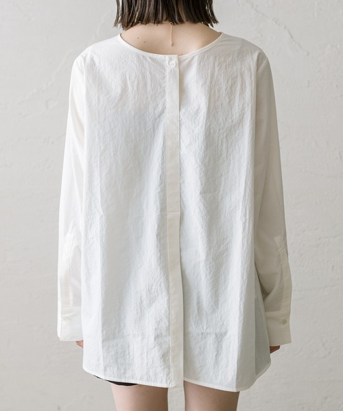 mystic（ミスティック）の「ラメニットシャツセット（アンサンブル・レディース・ネイビー/アイボリー・FREE）」の14枚目の写真