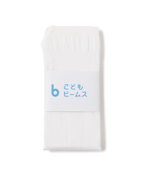 こども ビームス（コドモビームス）の「こども ビームス / 無地 タイツ 24（110～130cm）（タイツ/ストッキング・キッズ・ブラック/ホワイト・M(110-120)/L(120-130)）」の2枚目の写真