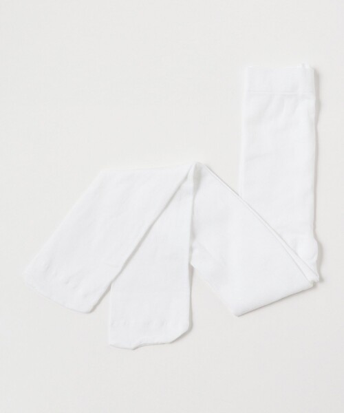 こども ビームス（コドモビームス）の「こども ビームス / 無地 タイツ 24（110～130cm）（タイツ/ストッキング・キッズ・ブラック/ホワイト・M(110-120)/L(120-130)）」の5枚目の写真