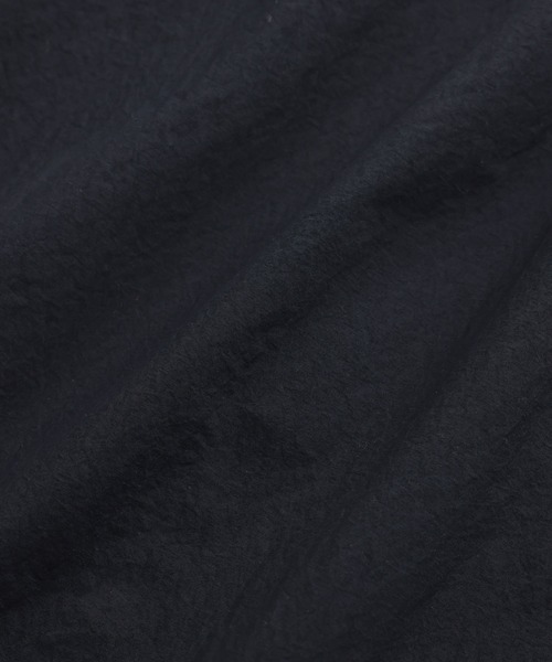 WILD LIFE TAILOR Adam et Rope'（ワイルドテーラーアダムエロペ　）の「【WILD LIFE TAILOR】 ワッシャー ナイロンタスラン レギュラーカラーシャツ / 弱撥水 / UVカット / 接触冷感 / 透湿（シャツ/ブラウス・メンズ・オリーブ/ネイビー/オレンジ・L/M）」の14枚目の写真