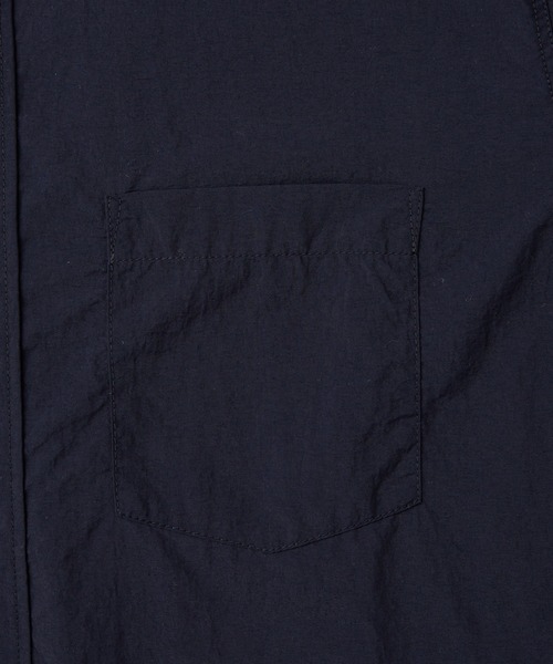 WILD LIFE TAILOR Adam et Rope'（ワイルドテーラーアダムエロペ　）の「【WILD LIFE TAILOR】 ワッシャー ナイロンタスラン レギュラーカラーシャツ / 弱撥水 / UVカット / 接触冷感 / 透湿（シャツ/ブラウス・メンズ・オリーブ/ネイビー/オレンジ・L/M）」の17枚目の写真