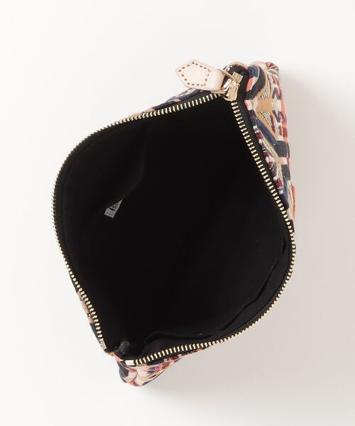 DOUBLE STANDARD CLOTHING(ダブルスタンダードクロージング)の「DSC / オリジナルジャガードベアポーチ(WEB限定)(クラッチバッグ・レディース・オレンジ・FREE)」の9枚目の写真