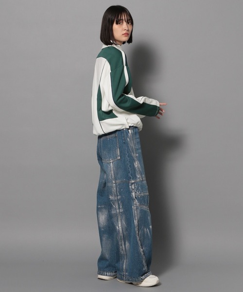 Anui（アニュイ）の「【UNISEX/2サイズ展開】ゲームポロシャツ（ポロシャツ・レディース・オフホワイト/ブラック・SMALL/MEDIUM）」の11枚目の写真