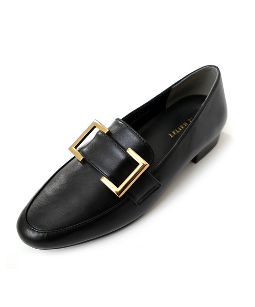 AmiAmi(アミアミ)の「ふかふか機能性ローファー/ 晴雨兼用レインシューズ(ローファー・レディース・ブラック/ブラック系その他/ブラック系その他2・3L/L/LL/M/S)」の9枚目の写真