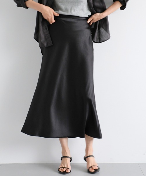 BARNYARDSTORM（バンヤードストーム）の「BARNYARDSTORM / ヴィンテージサテンスカート（スカート・レディース・ベージュ/ブラック/オフホワイト・0/1）」の10枚目の写真