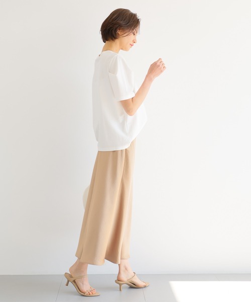 BARNYARDSTORM（バンヤードストーム）の「BARNYARDSTORM / ヴィンテージサテンスカート（スカート・レディース・ベージュ/ブラック/オフホワイト・0/1）」の15枚目の写真