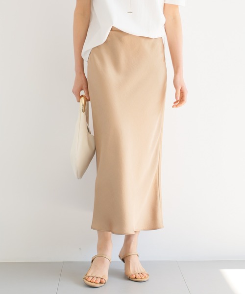 BARNYARDSTORM（バンヤードストーム）の「BARNYARDSTORM / ヴィンテージサテンスカート（スカート・レディース・ベージュ/ブラック/オフホワイト・0/1）」の16枚目の写真