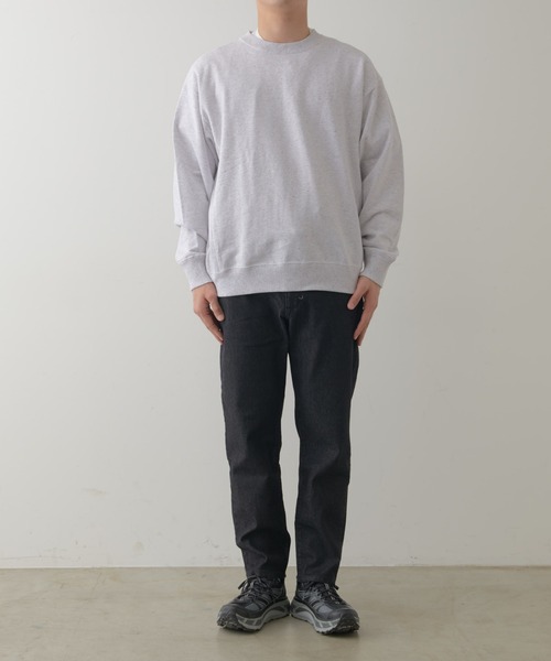 CIAOPANIC TYPY（チャオパニックティピー）の「カラーネップ裏毛スウェット（スウェット・メンズ・ライトグレー/グレー/チャコールグレー・MEDIUM/LARGE）」の21枚目の写真