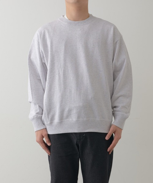 CIAOPANIC TYPY（チャオパニックティピー）の「カラーネップ裏毛スウェット（スウェット・メンズ・ライトグレー/グレー/チャコールグレー・MEDIUM/LARGE）」の18枚目の写真