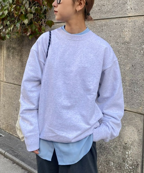 CIAOPANIC TYPY（チャオパニックティピー）の「カラーネップ裏毛スウェット（スウェット・メンズ・ライトグレー/グレー/チャコールグレー・MEDIUM/LARGE）」の4枚目の写真