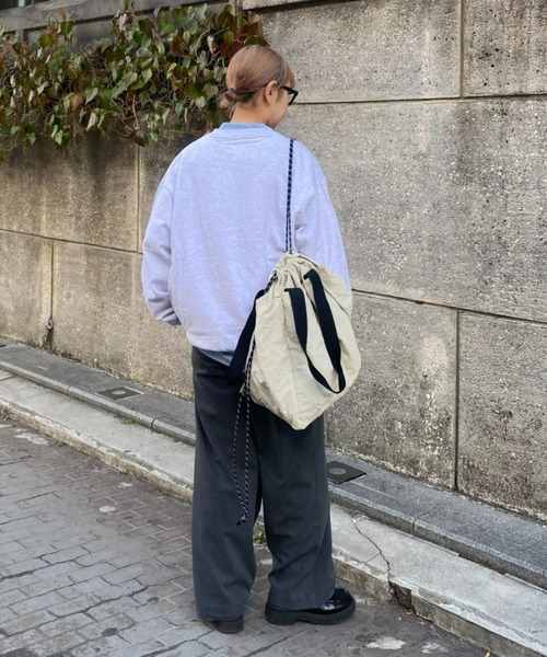 CIAOPANIC TYPY（チャオパニックティピー）の「カラーネップ裏毛スウェット（スウェット・メンズ・ライトグレー/グレー/チャコールグレー・MEDIUM/LARGE）」の6枚目の写真