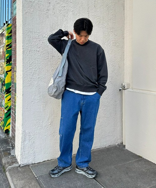 CIAOPANIC TYPY（チャオパニックティピー）の「カラーネップ裏毛スウェット（スウェット・メンズ・ライトグレー/グレー/チャコールグレー・MEDIUM/LARGE）」の8枚目の写真