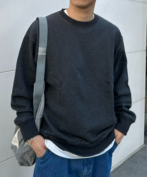 CIAOPANIC TYPY（チャオパニックティピー）の「カラーネップ裏毛スウェット（スウェット・メンズ・ライトグレー/グレー/チャコールグレー・MEDIUM/LARGE）」の7枚目の写真