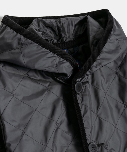 LAVENHAM(ラベンハム)の「Unwadded Brundon Womens / アンワディッド ブランドン ウィメンズ(その他アウター・レディース・ネイビー/ベージュ系その他2/ブラック/ダークブラック・10/12/14/16/8/6)」の18枚目の写真