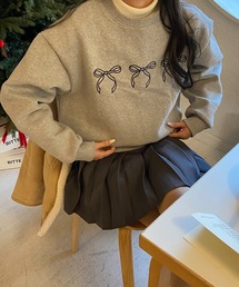 リボン刺繍スウェット【RL】
