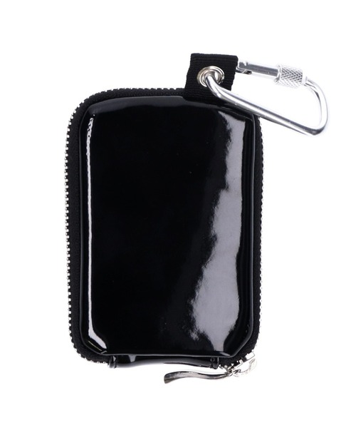 X-girl（エックスガール）の「STAR LOGO MULTI CARD CASE（カードケース・レディース・シルバー/ライトブルー/ブラック・ONE SIZE）」の5枚目の写真