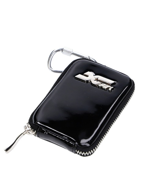 X-girl（エックスガール）の「STAR LOGO MULTI CARD CASE（カードケース・レディース・シルバー/ライトブルー/ブラック・ONE SIZE）」の8枚目の写真