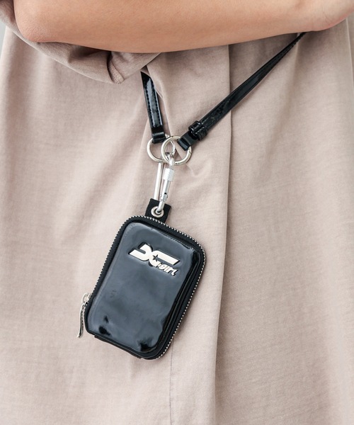 X-girl（エックスガール）の「STAR LOGO MULTI CARD CASE（カードケース・レディース・シルバー/ライトブルー/ブラック・ONE SIZE）」の11枚目の写真