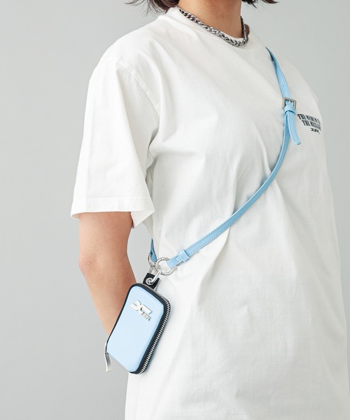 X-girl（エックスガール）の「STAR LOGO MULTI CARD CASE（カードケース・レディース・シルバー/ライトブルー/ブラック・ONE SIZE）」の18枚目の写真