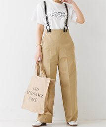 Rouge vif Anna | サスペンダー付き2WAYワイドパンツ(その他パンツ)