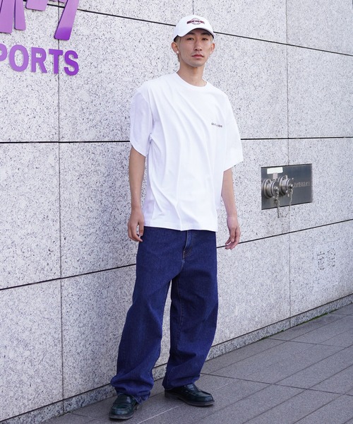 Quiksilver（クイックシルバー）の「【ムラサキスポーツ限定】QUIKSILVER/クイックシルバー 半袖Tee オーバーサイズ バックプリント JAPAN QST245625M（Tシャツ/カットソー・メンズ・ホワイト/ブラック・XL/L/M）」の8枚目の写真