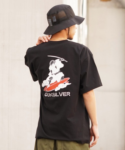 Quiksilver（クイックシルバー）の「【ムラサキスポーツ限定】QUIKSILVER/クイックシルバー 半袖Tee オーバーサイズ バックプリント JAPAN QST245625M（Tシャツ/カットソー・メンズ・ホワイト/ブラック・XL/L/M）」の13枚目の写真