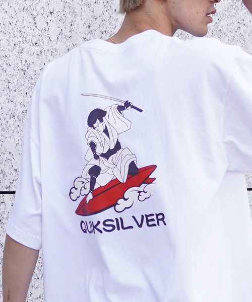 Quiksilver（クイックシルバー）の「【ムラサキスポーツ限定】QUIKSILVER/クイックシルバー 半袖Tee オーバーサイズ バックプリント JAPAN QST245625M（Tシャツ/カットソー・メンズ・ホワイト/ブラック・XL/L/M）」の11枚目の写真