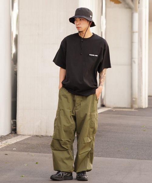 Quiksilver（クイックシルバー）の「【ムラサキスポーツ限定】QUIKSILVER/クイックシルバー 半袖Tee オーバーサイズ バックプリント JAPAN QST245625M（Tシャツ/カットソー・メンズ・ホワイト/ブラック・XL/L/M）」の14枚目の写真