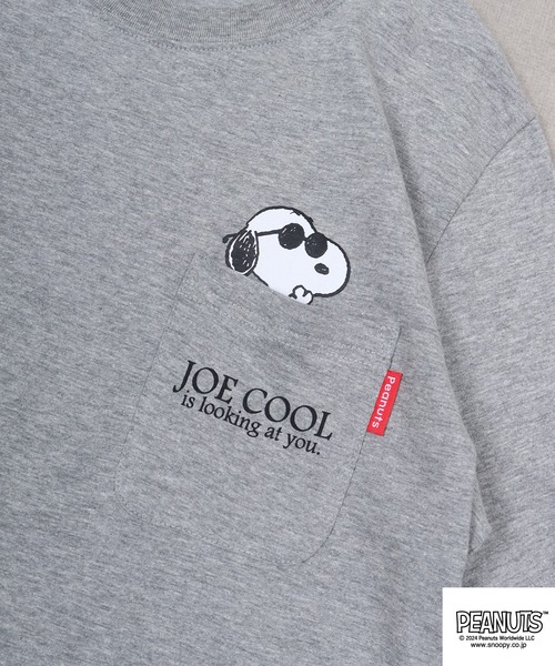PEANUTS（ピーナッツ）の「PEANUTS PEANUTS ﾎﾟｹｯﾄ付き 半袖Tｼｬﾂ（Tシャツ/カットソー・メンズ・オフホワイト/ブラック/ベージュ/アーミー/杢グレー/ブルー系その他・LL/M/L）」の13枚目の写真