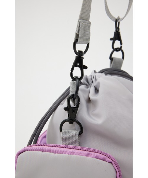 RODEO CROWNS WIDE BOWL（ロデオクラウンズワイドボウル）の「ポーチセットショルダーバッグ（ショルダーバッグ・レディース・ブラック/ライトベージュ/ライトグレー・FREE）」の11枚目の写真