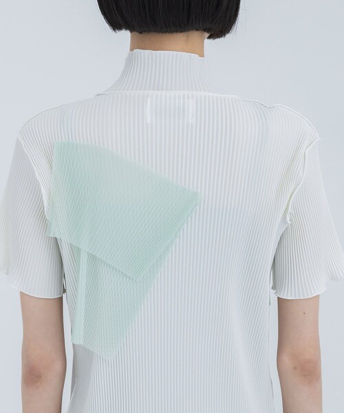 kotohayokozawa（コトハヨコザワ）の「【kotohayokozawa/コトハヨコザワ】《STUDIOUS別注》Todoウェーブドレスハイネックタイプ（ドレス・レディース・ブルー/ブラック/ホワイト・S/M）」の10枚目の写真