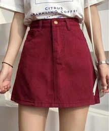 デニム ミニスカート