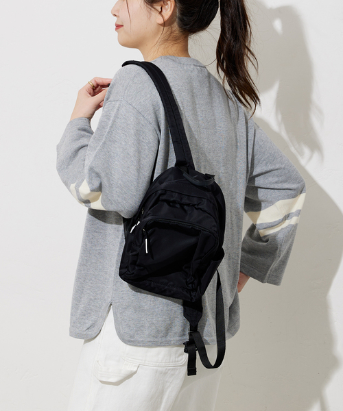 JOURNAL STANDARD(ジャーナルスタンダード)の「ハイゲージBOLDNESS ロゴニット(ニット/セーター・レディース・チャコールグレー/アイボリー・FREE)」の10枚目の写真