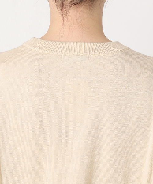 JOURNAL STANDARD(ジャーナルスタンダード)の「ハイゲージBOLDNESS ロゴニット(ニット/セーター・レディース・チャコールグレー/アイボリー・FREE)」の22枚目の写真