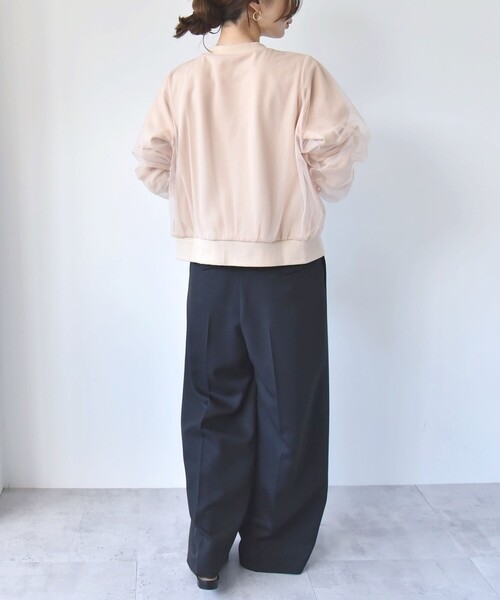 セール】quaranciel:〈手洗い可能〉チュール ドッキング クルー