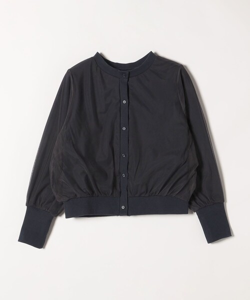 24AW【カランシエル】チュール ドッキング クルーネック カーディガンネイビー 楽天市場】【SALE／30%OFF】quaranciel:＜手洗い可能＞チュール