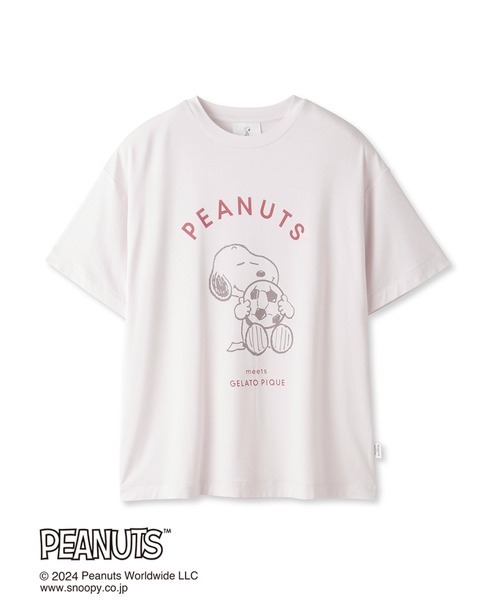 gelato pique（ジェラートピケ）の「【PEANUTS】ワンポイントT