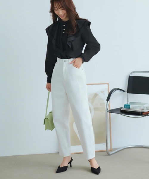 【セール】バルーンデニムパンツ（デニムパンツ）｜RUIRUE BOUTIQUE（ルイルエブティック）