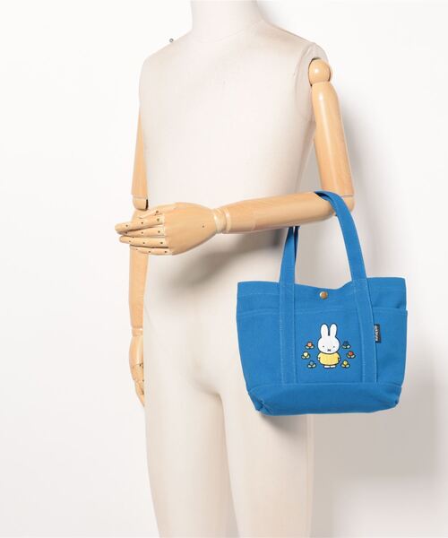 Miffy( ミッフィー)の「【 miffy 】 dick buruna ヘビーウェイトミニバッグ 24S4(エコバッグ/サブバッグ・レディース・オリーブ/ブルー/グレー・FREE)」の7枚目の写真