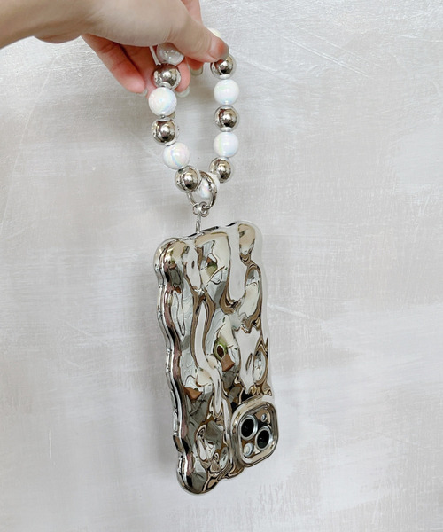 SILVER BULLET（シルバーバレット）の「『SBLTR』iPhone11 iPhone12 iPhone13 iPhone14 iPhone15 Pro/Pro Max/Plus ミラー パールチェーン iphoneケース スマホカバー（スマホケース/カバー・レディース・シルバー・iPhone 11/iPhone 12/iPhone 12 Pro/iPhone 12 Pro Max/iPhone 13/iPhone 13 Pro/iPhone 13 Pro Max/iPhone 14/iPhone 14 Pro/iPhone 14 Pro Max/iPhone 15/iPhone 15 Plus/iPhone 15 Pro/iPhone 15 Pro Max）」の10枚目の写真