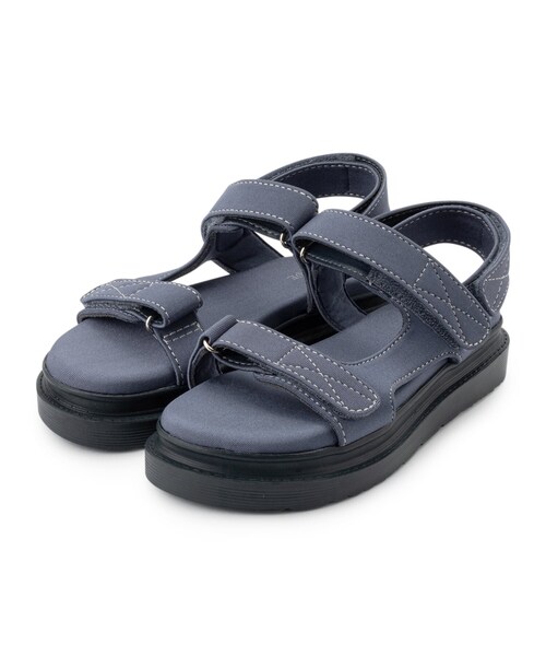 SHOO・LA・RUE（シューラルー）の「◆履き心地柔らか ステッチスポサン（サンダル・レディース・サンドベージュ/ブラック/イエロー/ブルー系その他・25/35/45）」の4枚目の写真