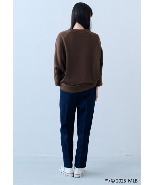 IEDIT(イディット)の「IEDIT フロッキードットプリントのゆるテーパードパンツ(その他パンツ・レディース・ブラック/ブラウン系その他/ネイビー・LARGE/MEDIUM/XX-LARGE/X-LARGE/XXX-LARGE)」の12枚目の写真