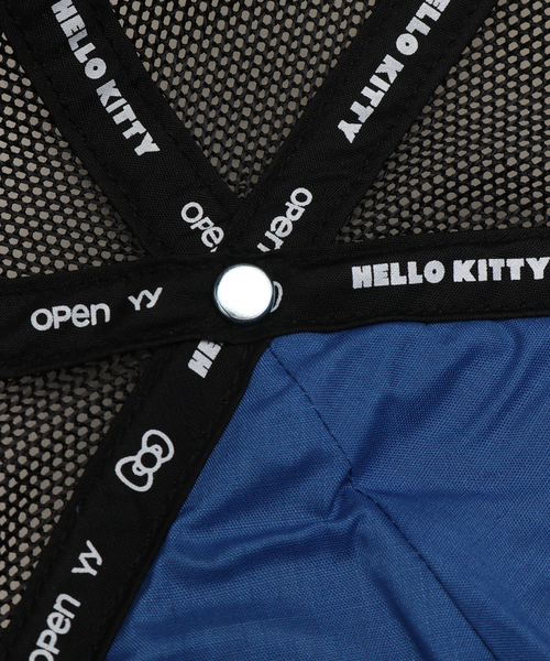 OPEN Yy(オープンワイワイ)の「【OPEN YY×Hello Kitty】YY HELLO TRUCKER CAP:キャップ(キャップ・レディース・ブルー系その他・FREE)」の6枚目の写真