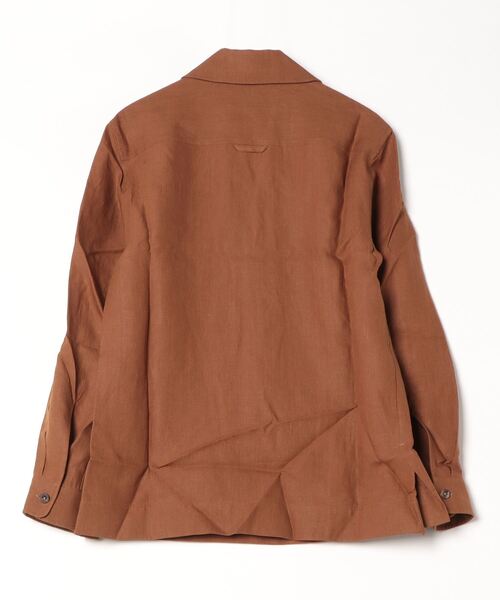 S.E.H KELLY（エスイーエイチケリー）の「S.E.H KELLY / POP OVER プルオーバーシャツ（シャツ/ブラウス・メンズ・ブラウン・SMALL）」の2枚目の写真