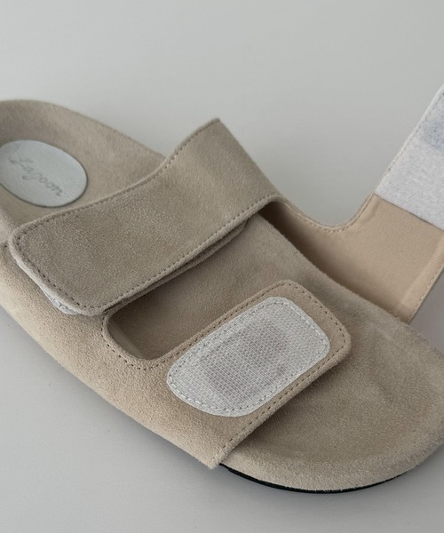 CANAL JEAN（キャナルジーン）の「from Lagoon　スエードダブルベルトサンダル（サンダル・レディース・サンドグレー/ブラウン・37/38/39）」の11枚目の写真