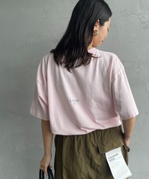 [FUNG/ファング] MAKE PEACE カットオフプリントTシャツ