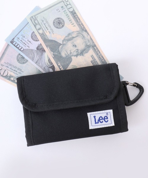 Lee（リー）の「Lee（リー）CORDURA三つ折りスマートウォレット/ミニ財布（財布・メンズ・ブラウン/グレー/ブラック/カーキ・FREE）」の2枚目の写真