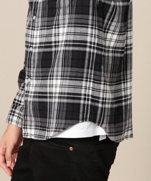 BEAUTY&YOUTH UNITED ARROWS（ビューティーアンドユースユナイテッドアローズ）の「BY チェック ネルシャツ◆（シャツ/ブラウス・メンズ・ホワイト/ブラック/レッド/ネイビー・MEDIUM/X-LARGE/SMALL/X-SMALL/LARGE）」の8枚目の写真
