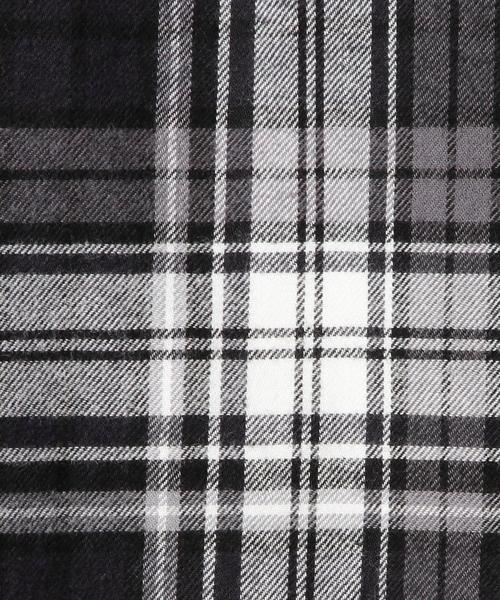 BEAUTY&YOUTH UNITED ARROWS（ビューティーアンドユースユナイテッドアローズ）の「BY チェック ネルシャツ◆（シャツ/ブラウス・メンズ・ホワイト/ブラック/レッド/ネイビー・MEDIUM/X-LARGE/SMALL/X-SMALL/LARGE）」の9枚目の写真